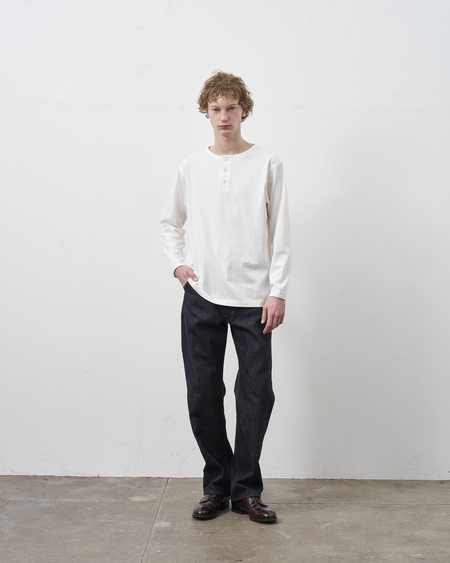 BIG YANK HENRY NECK TEE L/S【 Launch on 27th June】