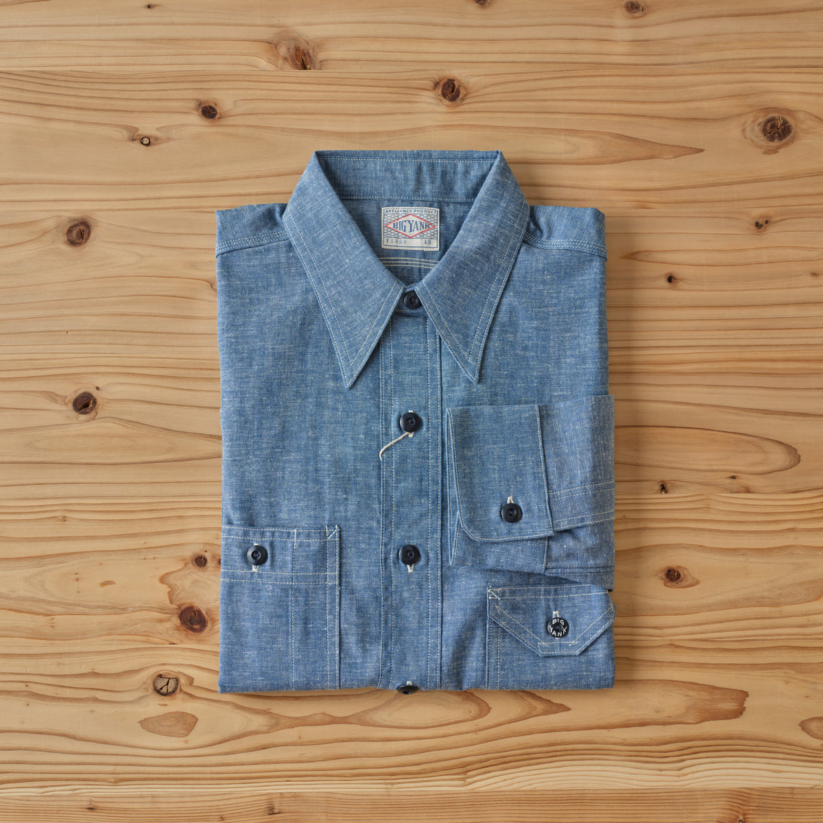 BIG YANK Y1929 SHIRTS CHAMBRAY