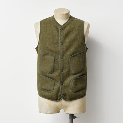 BEACH CLOTH VEST OLIVE