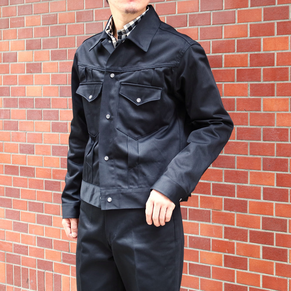 【NAGOYA 10th ANNIVERSARY ITEM】SAMUEL JACKET BLACK – ANATOMICA NAGOYA
