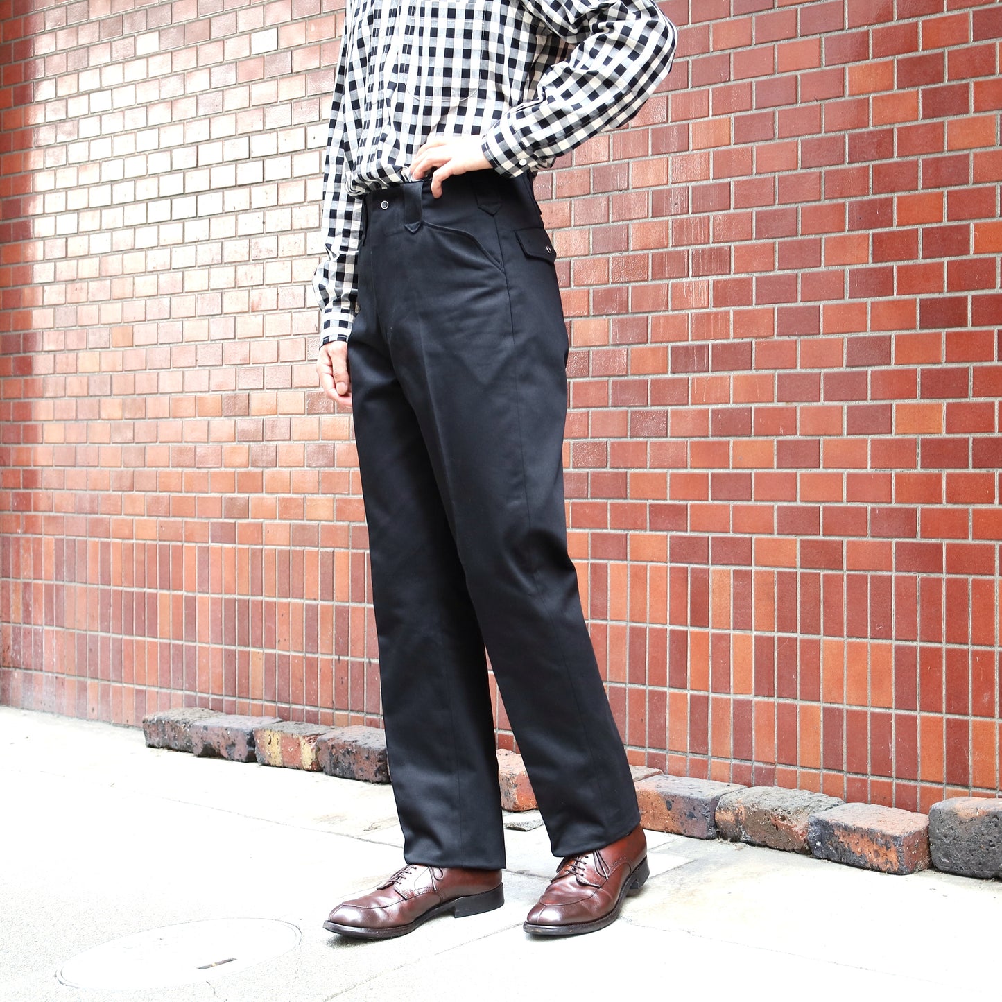 【NAGOYA 10th ANNIVERSARY ITEM】HARRISON PANTS BLACK