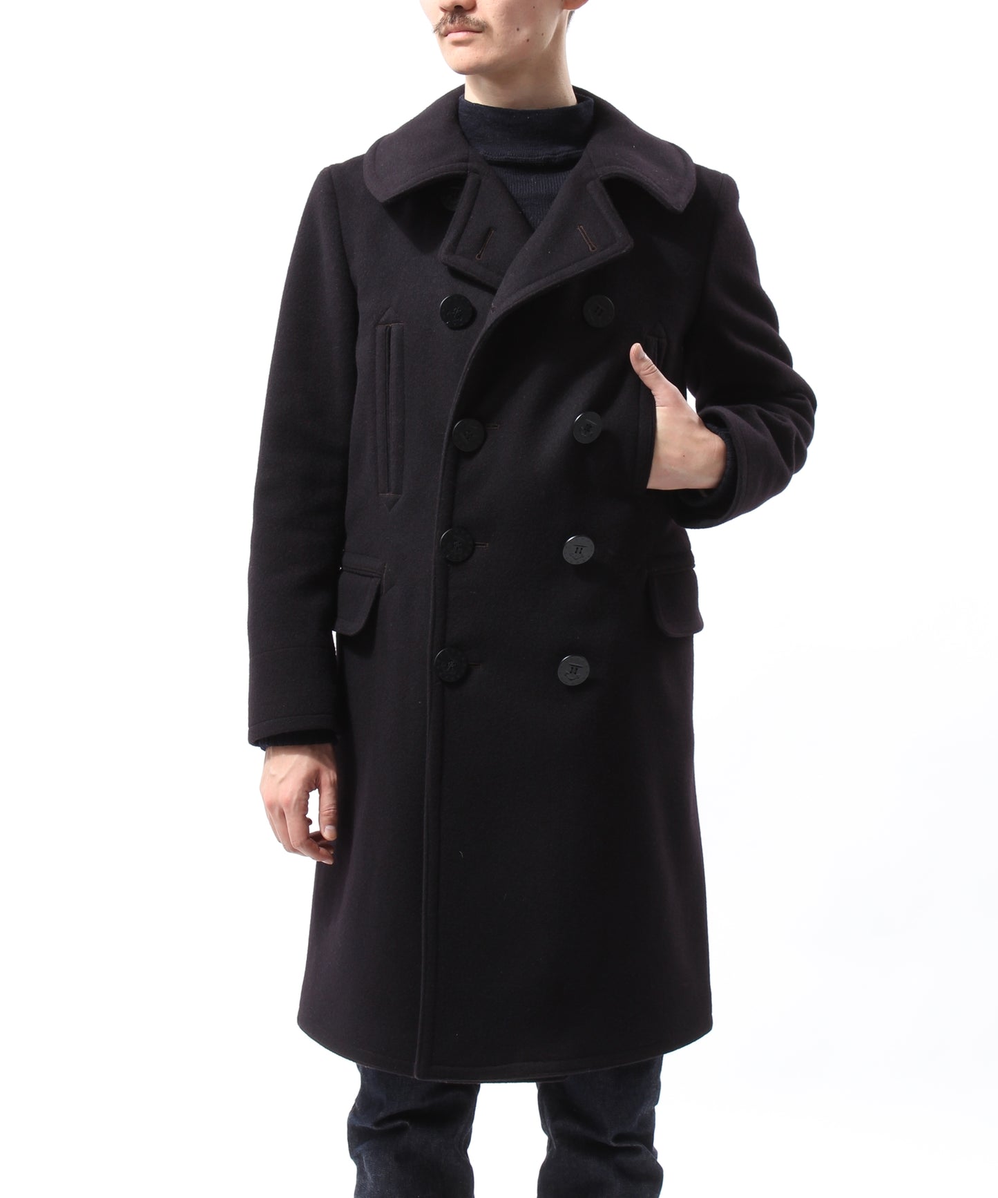 PEA COAT LONG MADE IN JAPAN