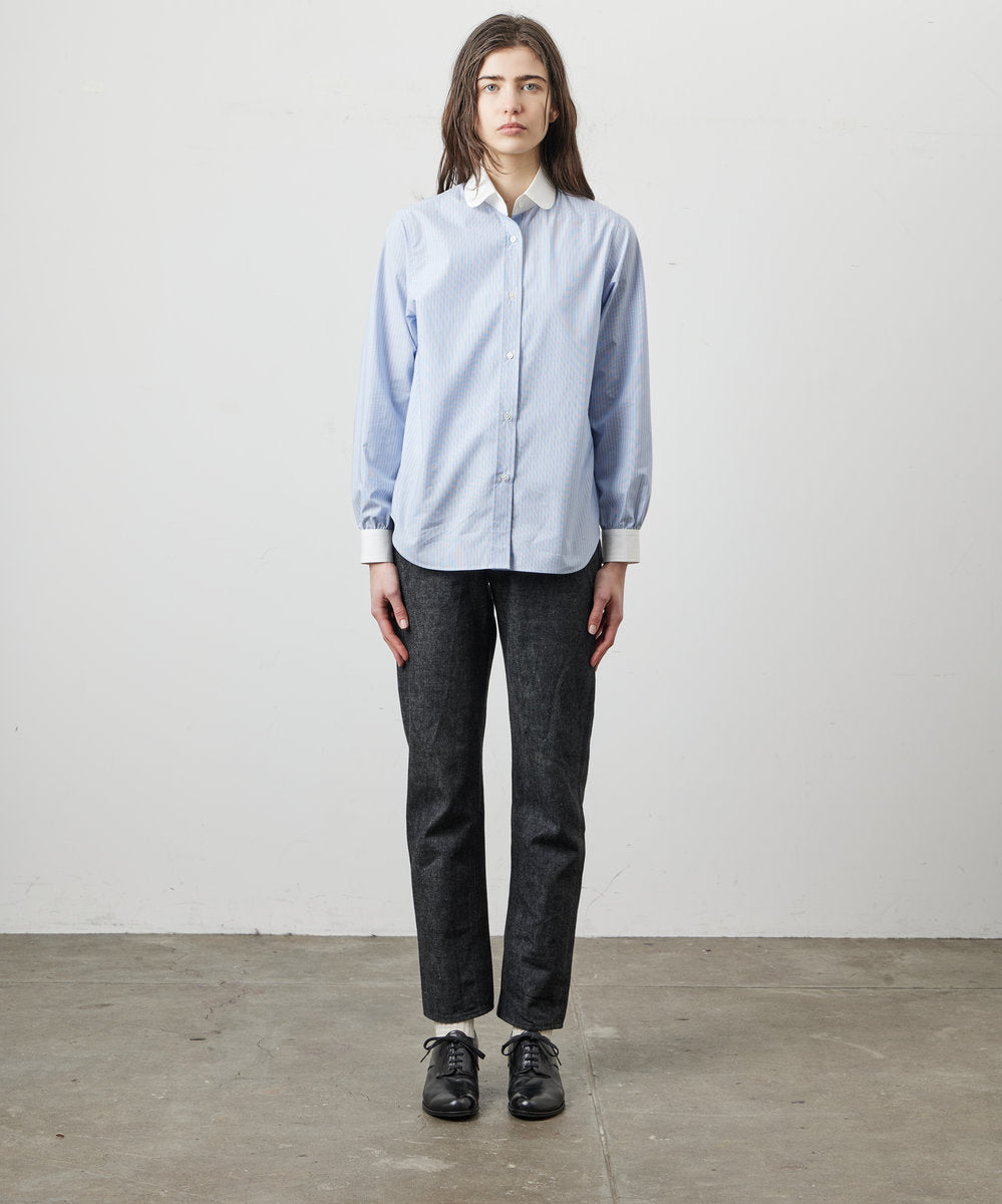 LiZZiE-R SHIRTS BLUE STRIPE