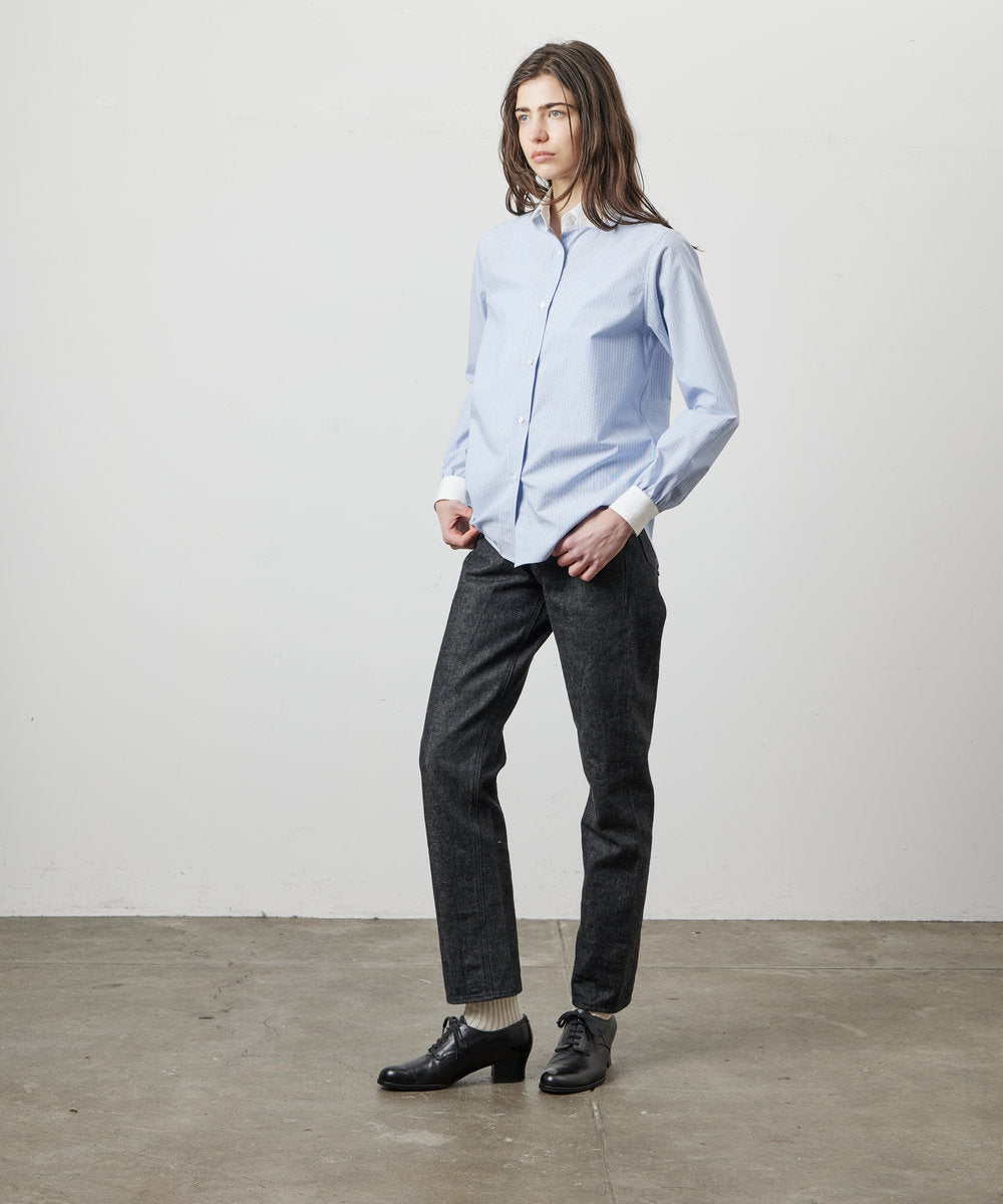 LiZZiE-R SHIRTS BLUE STRIPE