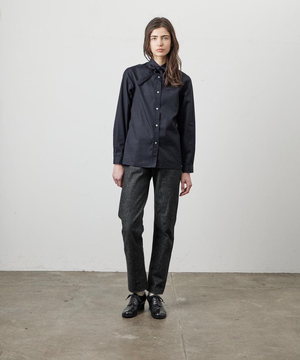 MILLICENT BOWTIE SHIRTS BLACK