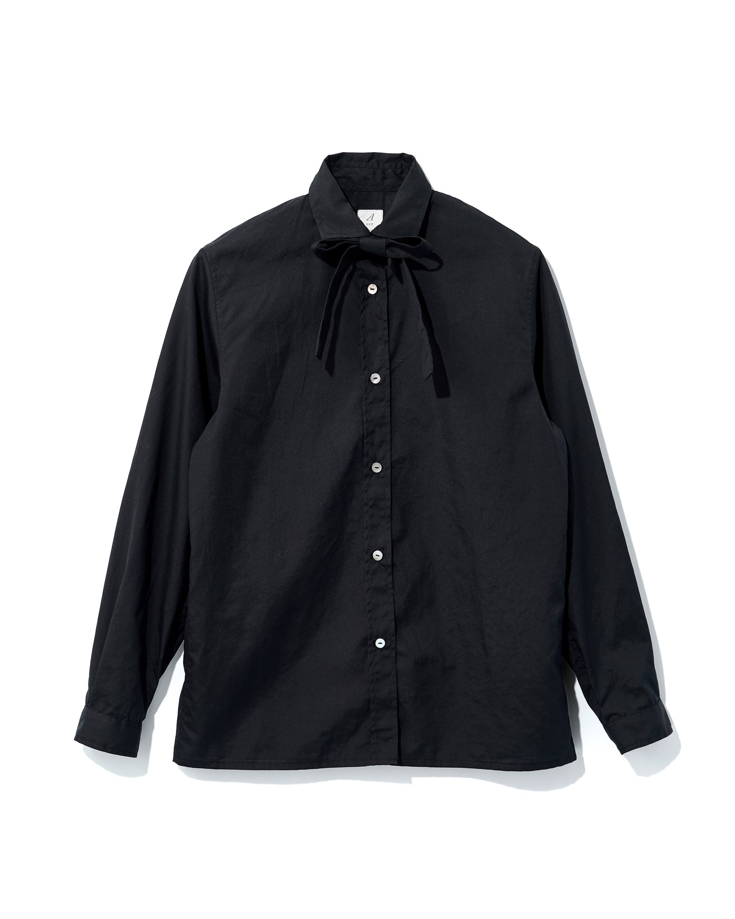 MILLICENT BOWTIE SHIRTS BLACK