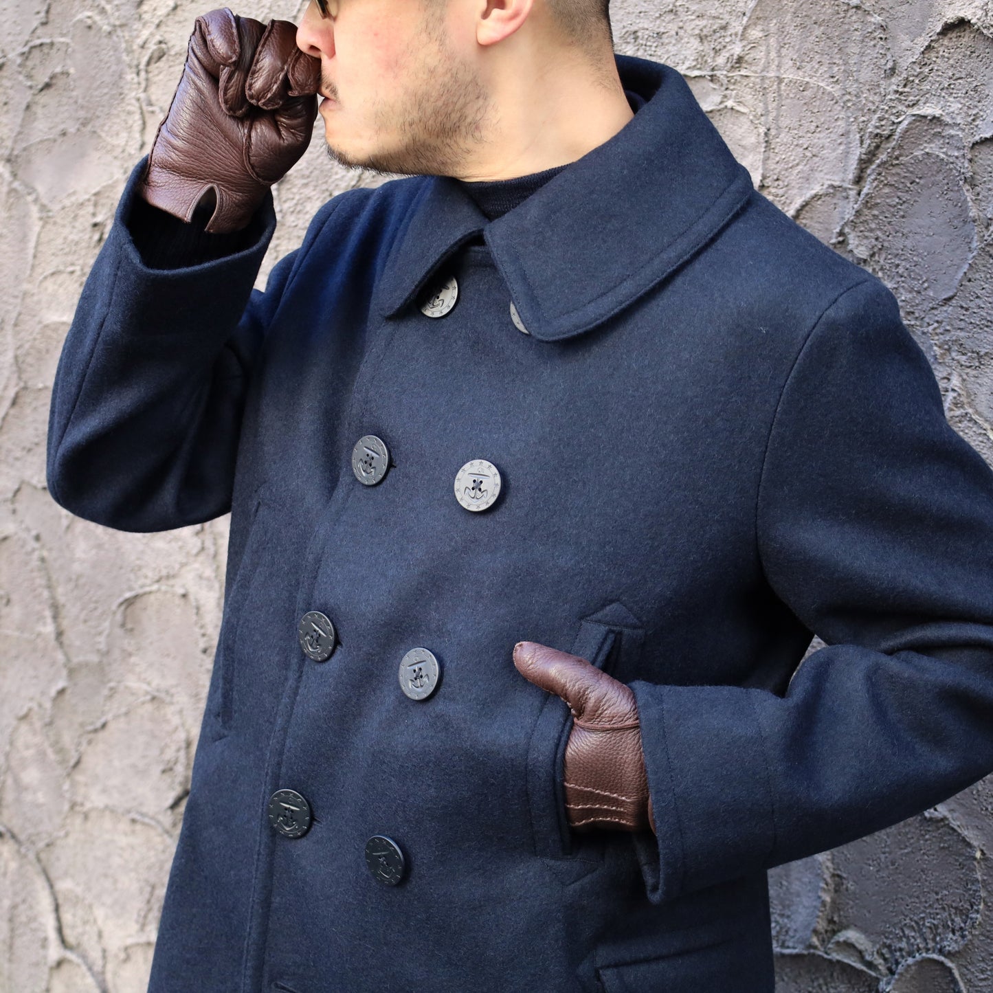 PEA COAT UNLINED MADE IN FRANCE