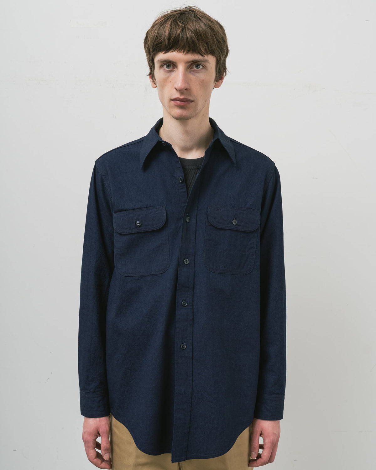 PETER CHAMBRAY DK.INDIGO