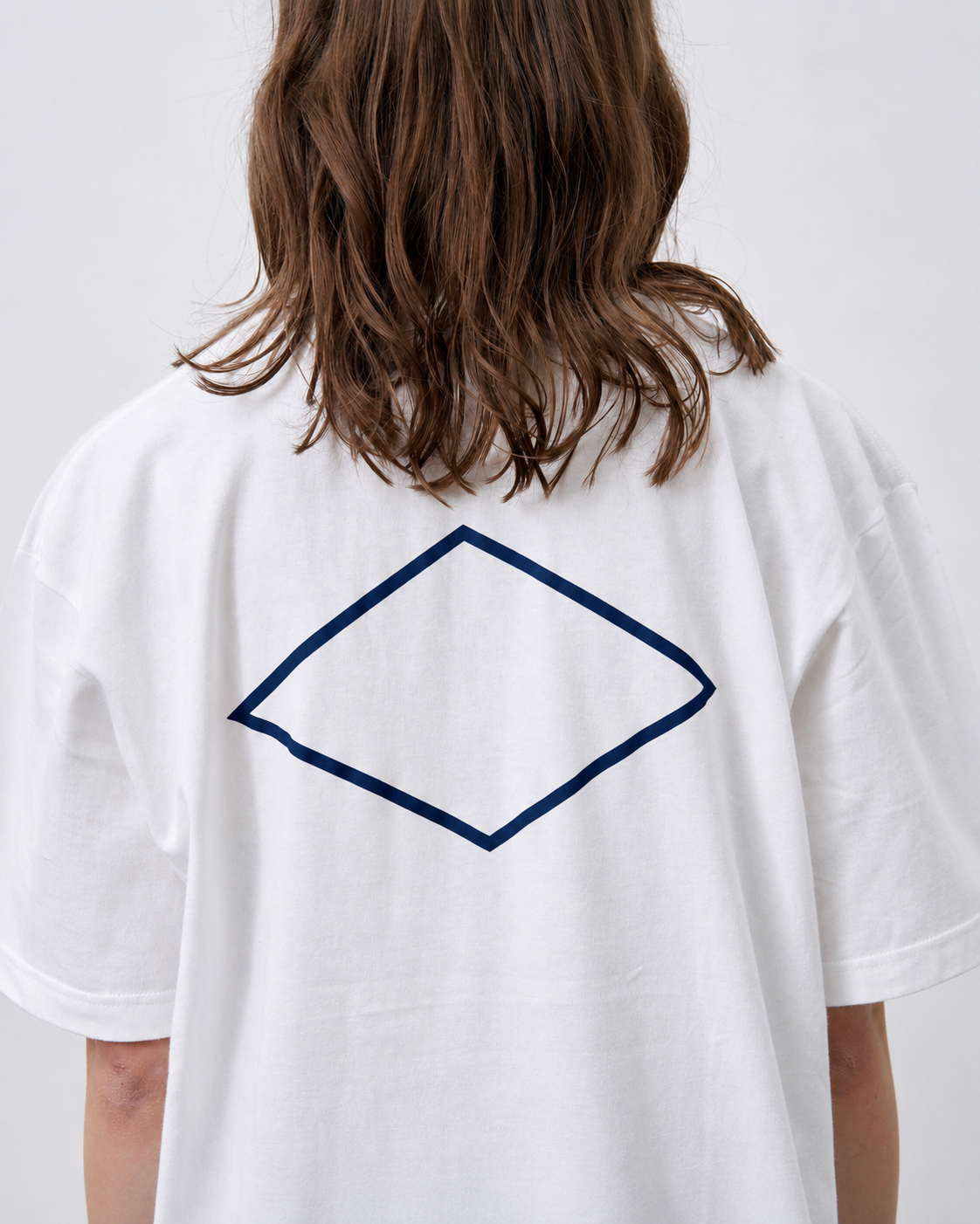BIG YANK DIAMOND BACK TEE WHITE