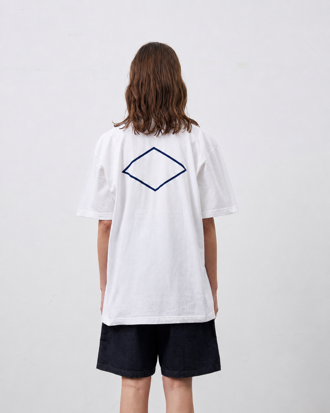 BIG YANK DIAMOND BACK TEE WHITE
