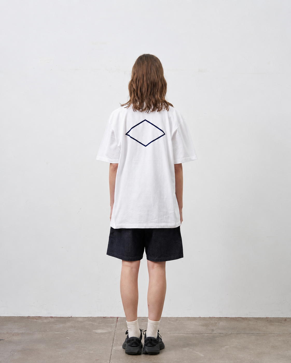 BIG YANK DIAMOND BACK TEE WHITE