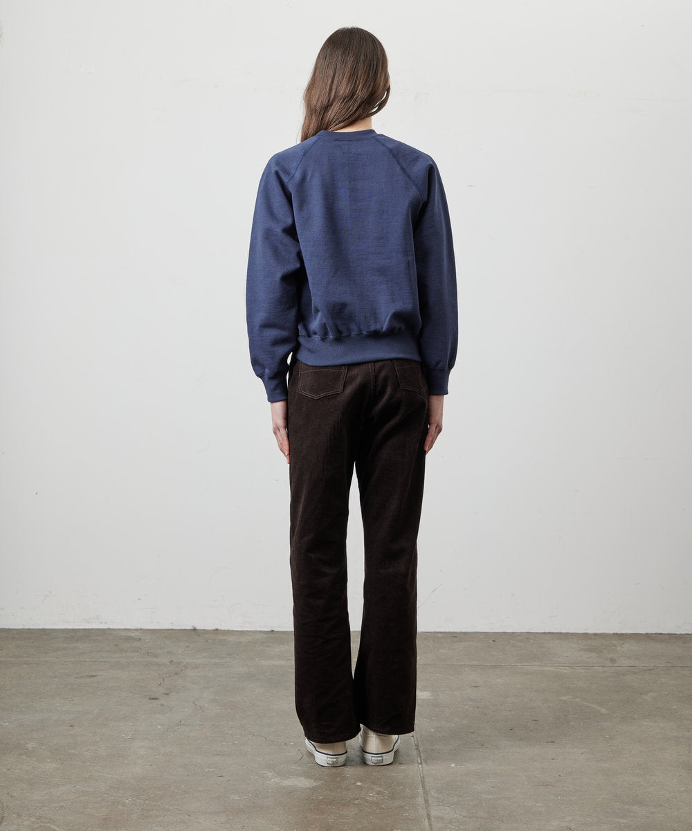 【Restock on Saturday, October 3rd】 SWEAT SHIRTS RAGLAN SLEEVE CREW NECK NAVY