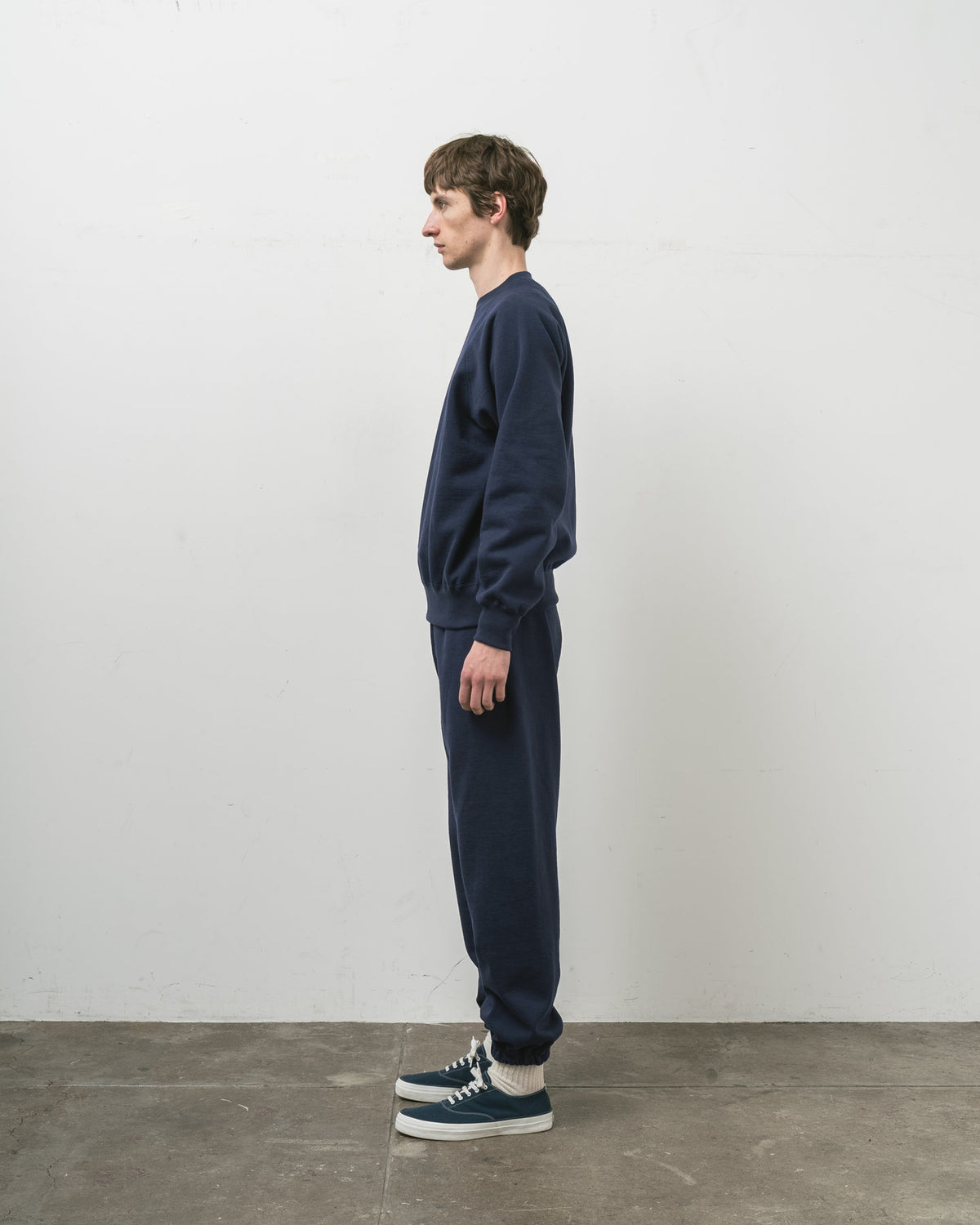 【Restock on Saturday, October 3rd】 SWEAT SHIRTS RAGLAN SLEEVE CREW NECK NAVY