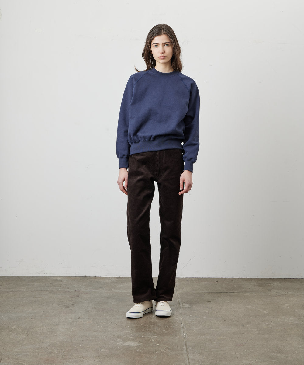 【Restock on Saturday, October 3rd】 SWEAT SHIRTS RAGLAN SLEEVE CREW NECK NAVY