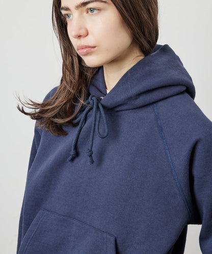 SWEAT PARKA RAGLAN SLEEVE NAVY