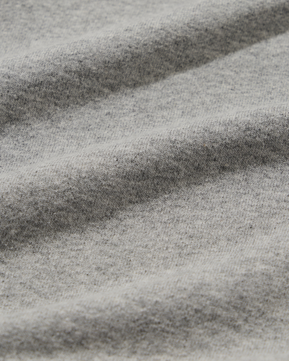 SWEAT SHIRTS RAGLAN SLEEVE CREW NECK GRAY