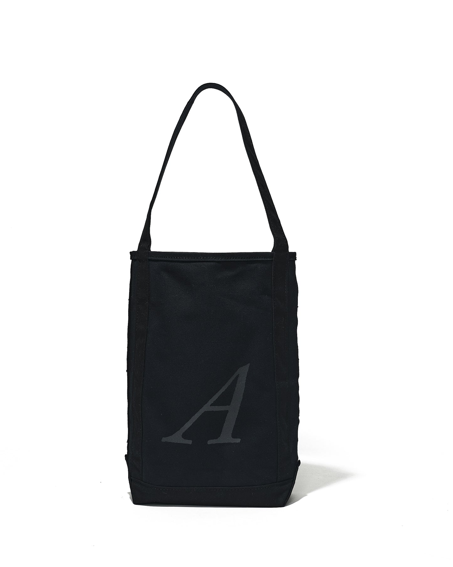 ANATOMICA by TEMBEA BAGUETTE TOTE COTTON CANVAS BLACK