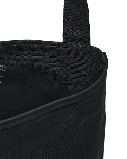 ANATOMICA×TEMBEA BAGUETTE TOTE COTTON CANVAS BLACK