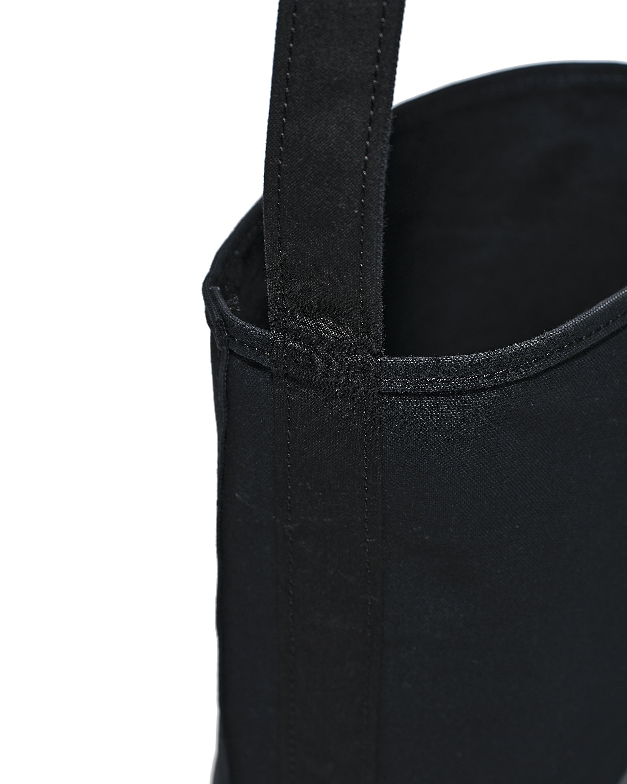 ANATOMICA by TEMBEA BAGUETTE TOTE COTTON CANVAS BLACK – ANATOMICA