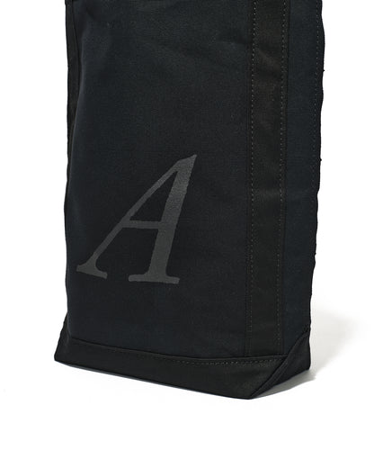 ANATOMICA×TEMBEA BAGUETTE TOTE COTTON CANVAS BLACK