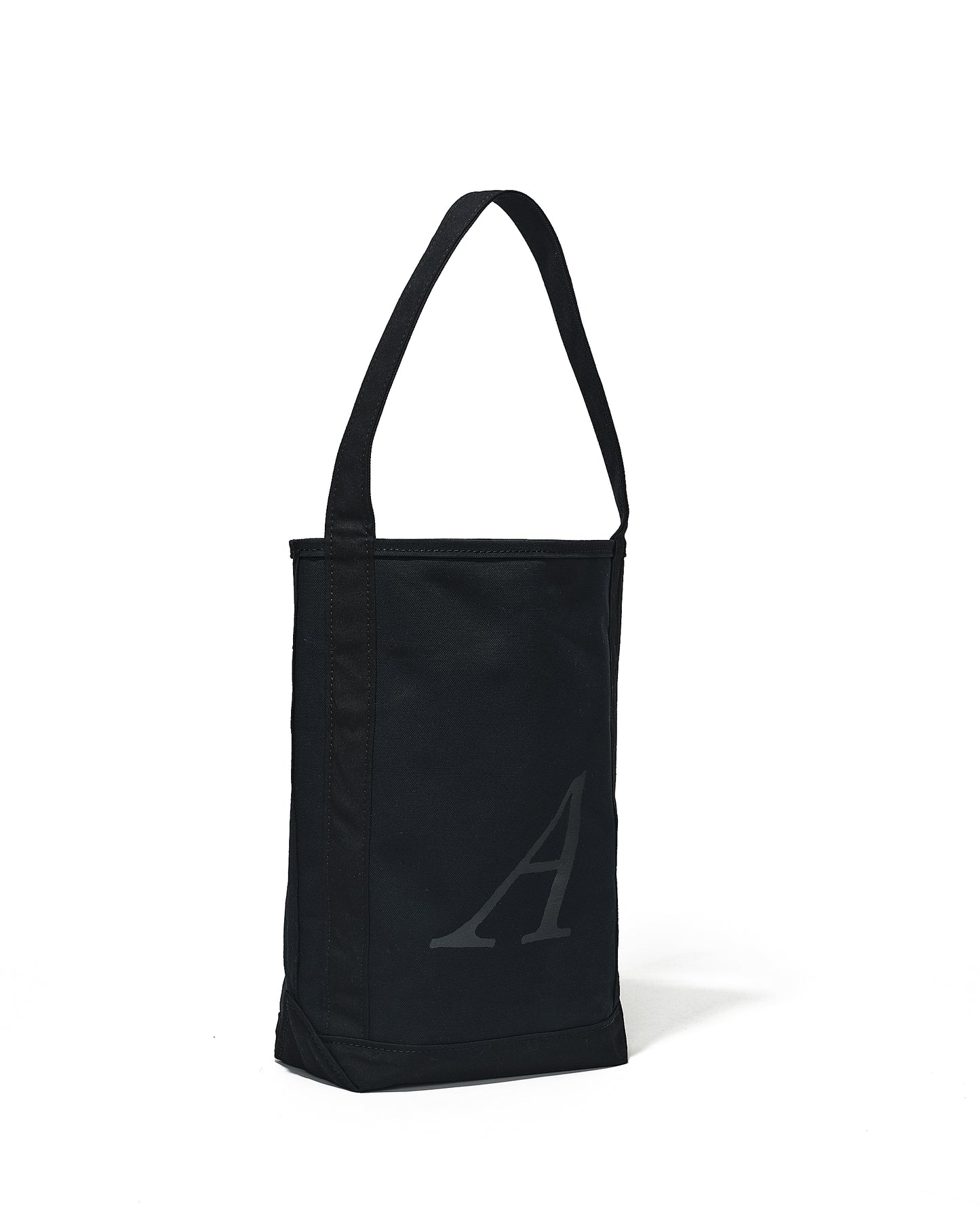 ANATOMICA by TEMBEA BAGUETTE TOTE COTTON CANVAS BLACK
