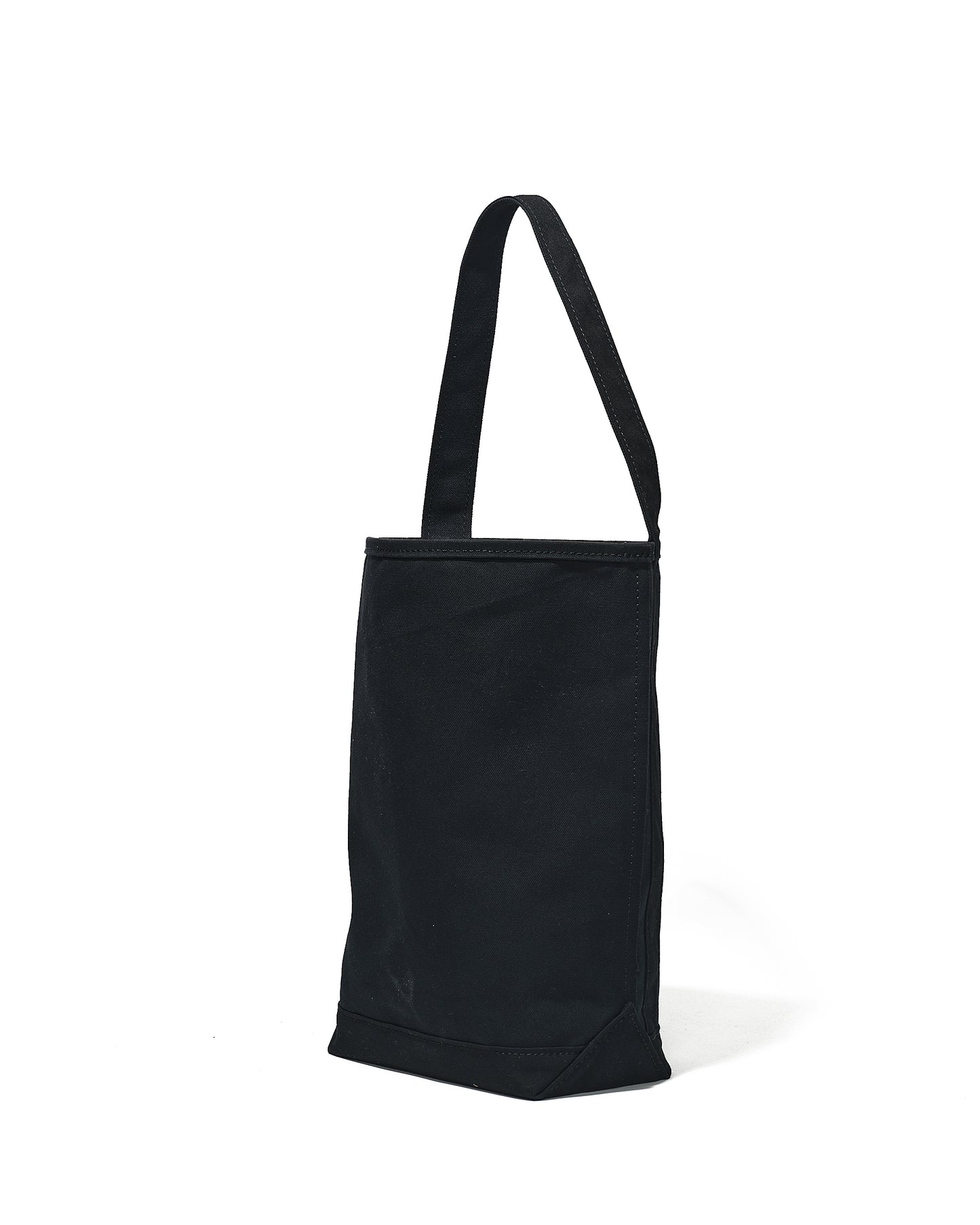 ANATOMICA by TEMBEA BAGUETTE TOTE COTTON CANVAS BLACK