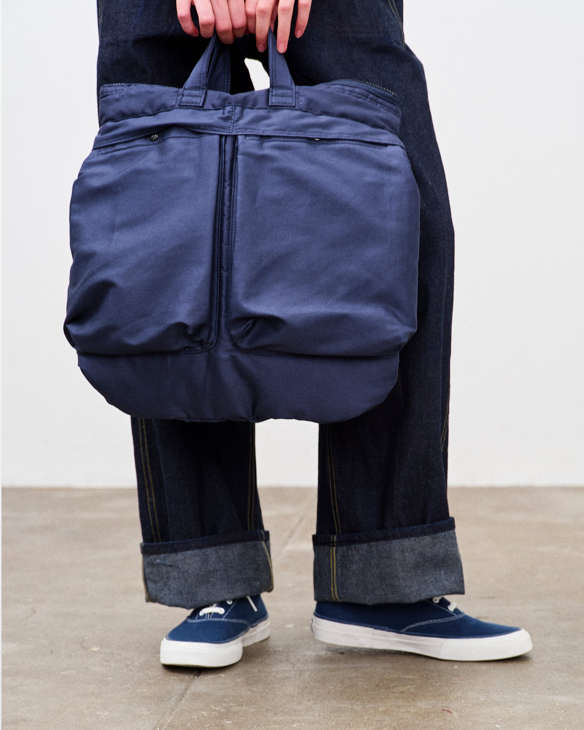 U.S.A.F. HELMET BAG NAVY SMALL – ANATOMICA NAGOYA