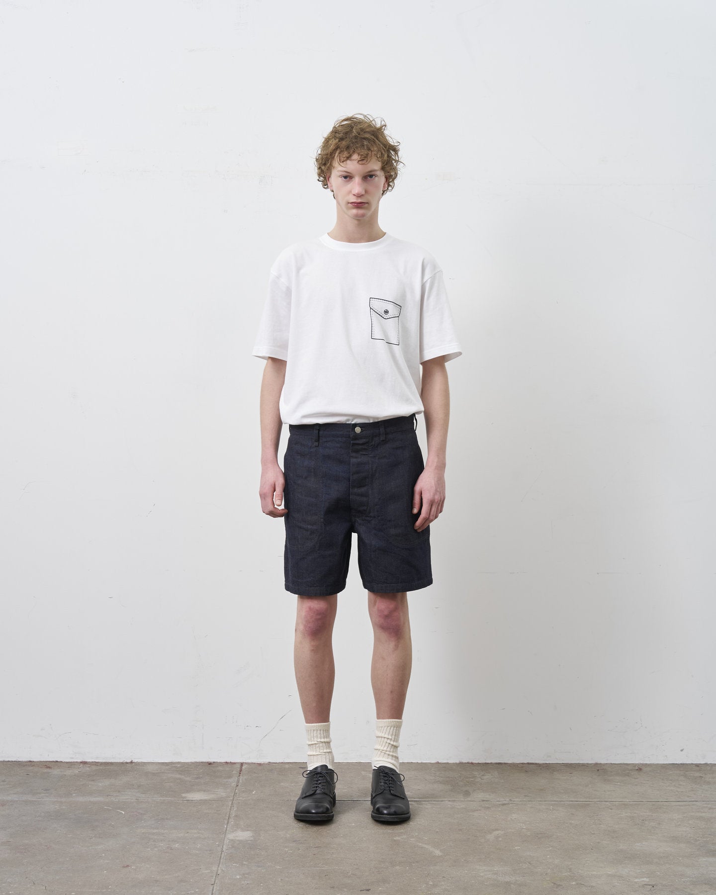 BIG YANK  U.S.NAVY UTILITY DENIM SHORTS