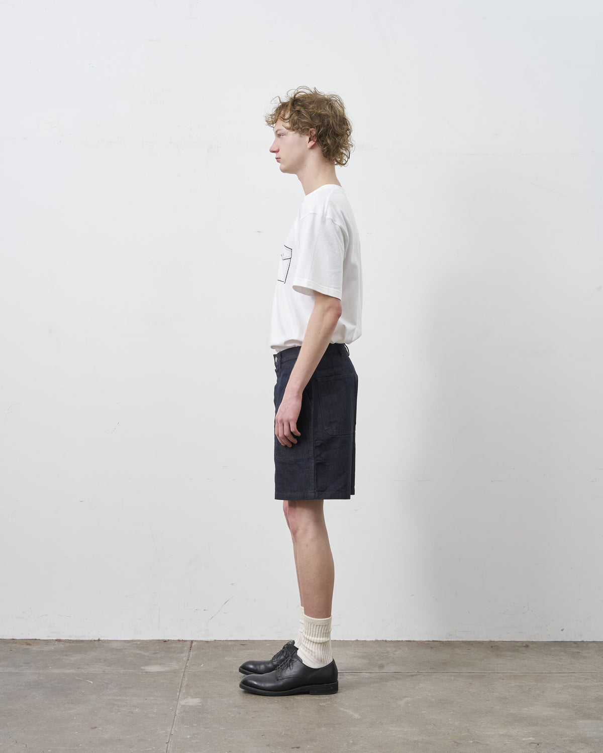 BIG YANK  U.S.NAVY UTILITY DENIM SHORTS