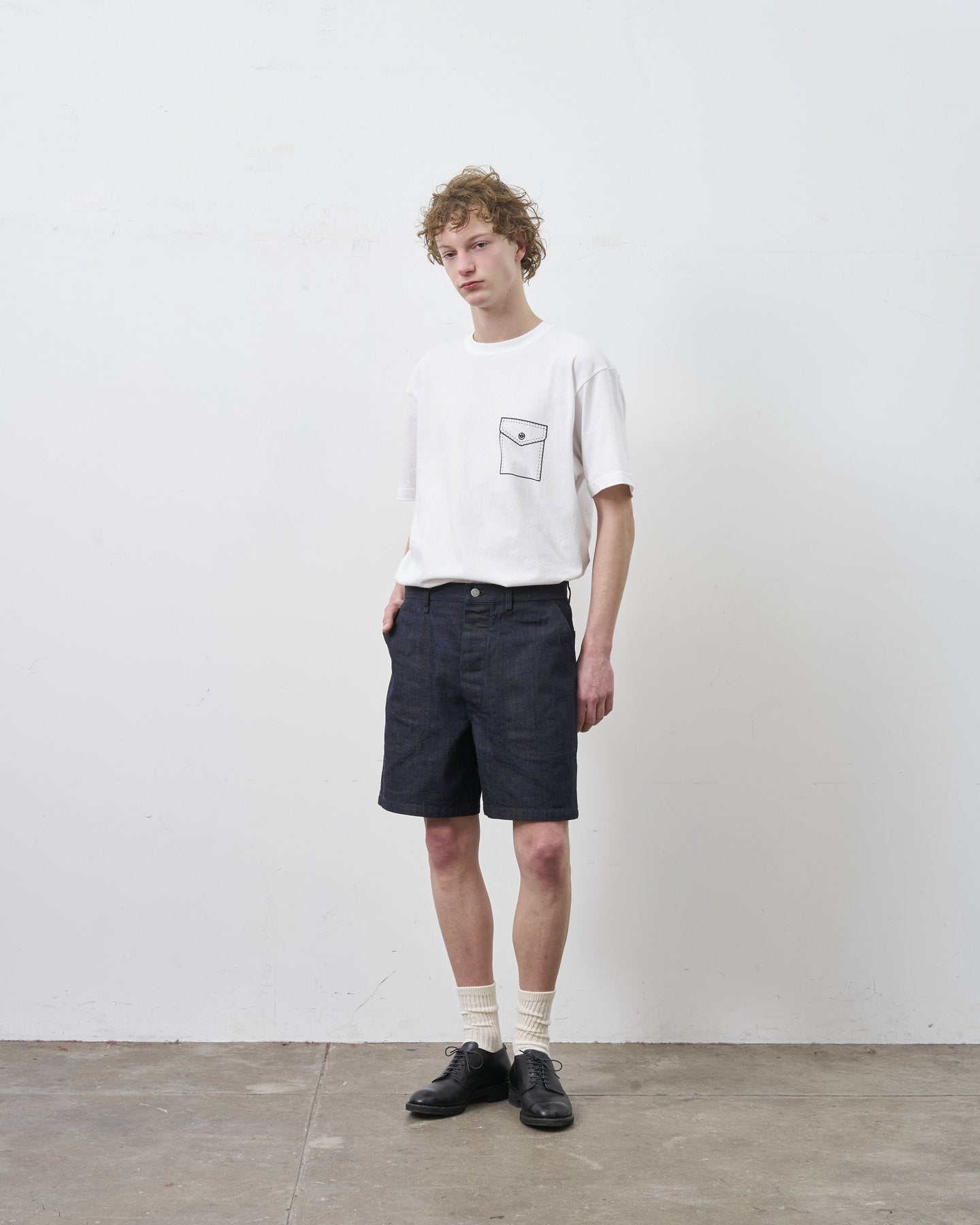 BIG YANK  U.S.NAVY UTILITY DENIM SHORTS