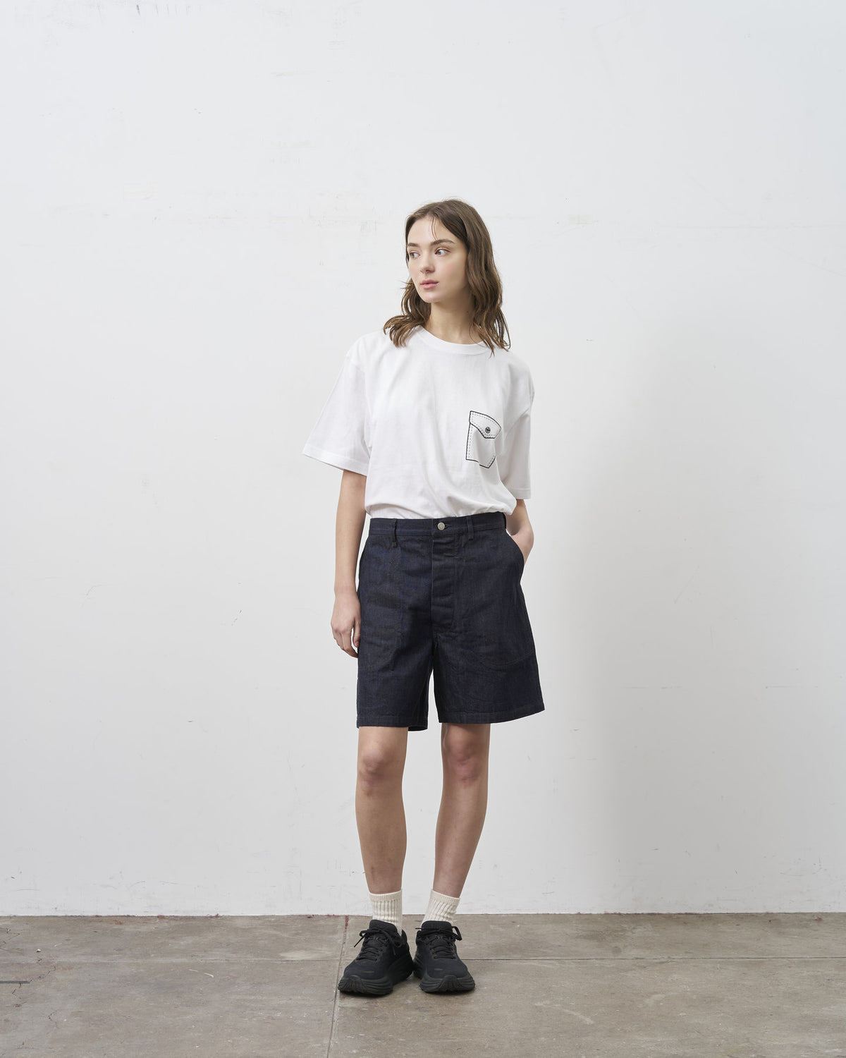 BIG YANK  U.S.NAVY UTILITY DENIM SHORTS
