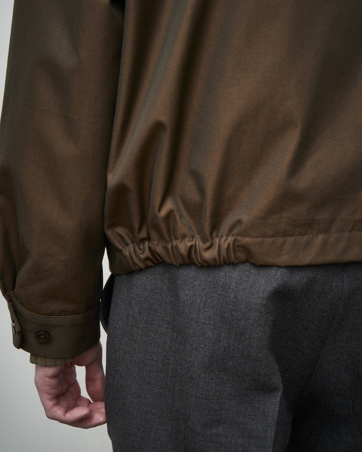 ANATOMICA by BRAGGIN' DRAGON VAN NUYS JACKET BROWN