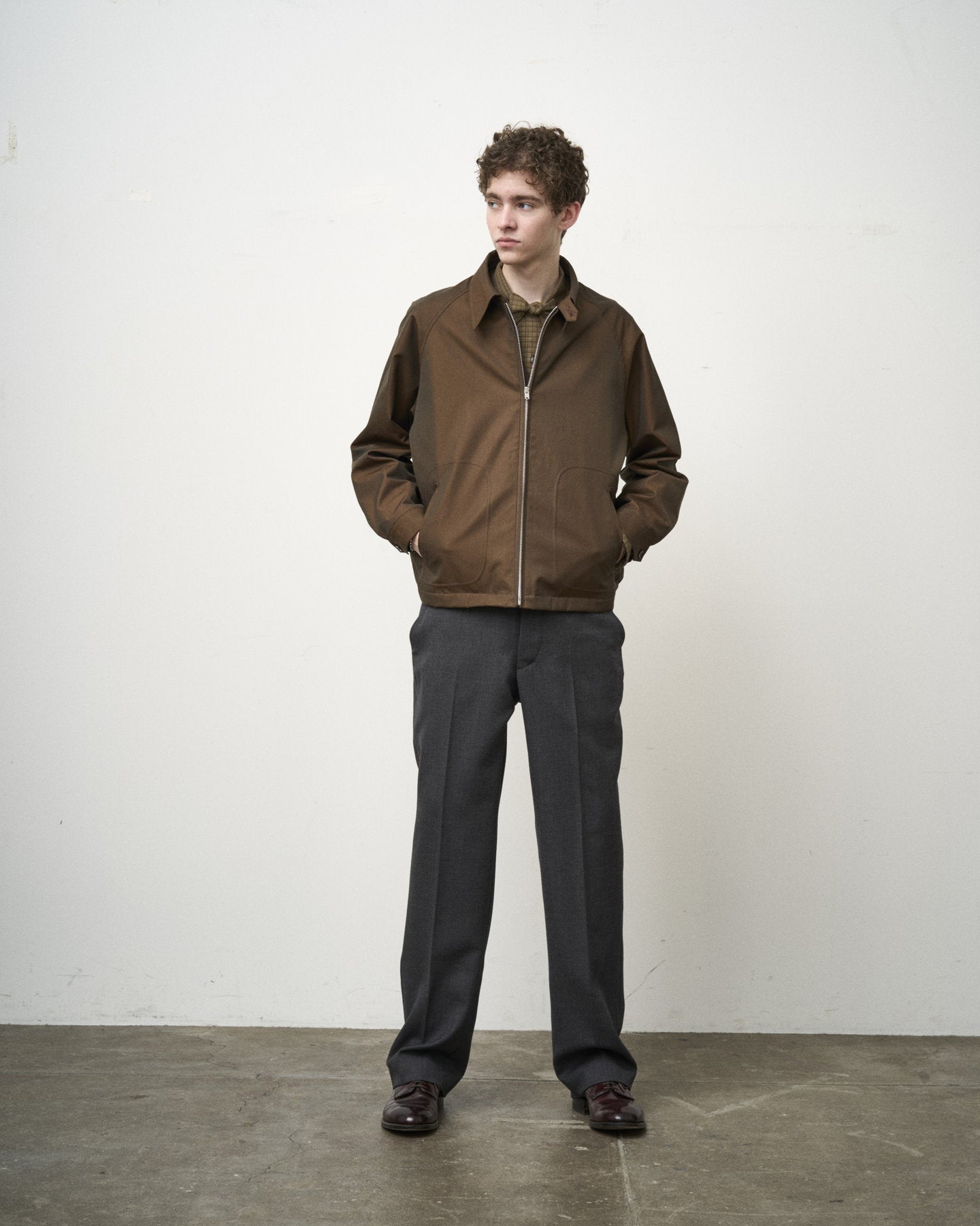 ANATOMICA by BRAGGIN' DRAGON VAN NUYS JACKET BROWN – ANATOMICA NAGOYA