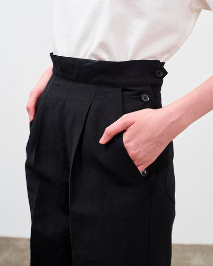 W.A.V.E.S PANTS WOOL LINEN CLOTH
