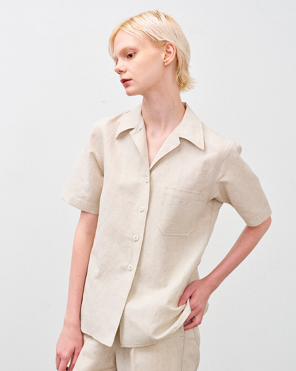 W.A.V.E.S CHARLOTTE WOOL LINEN CLOTH