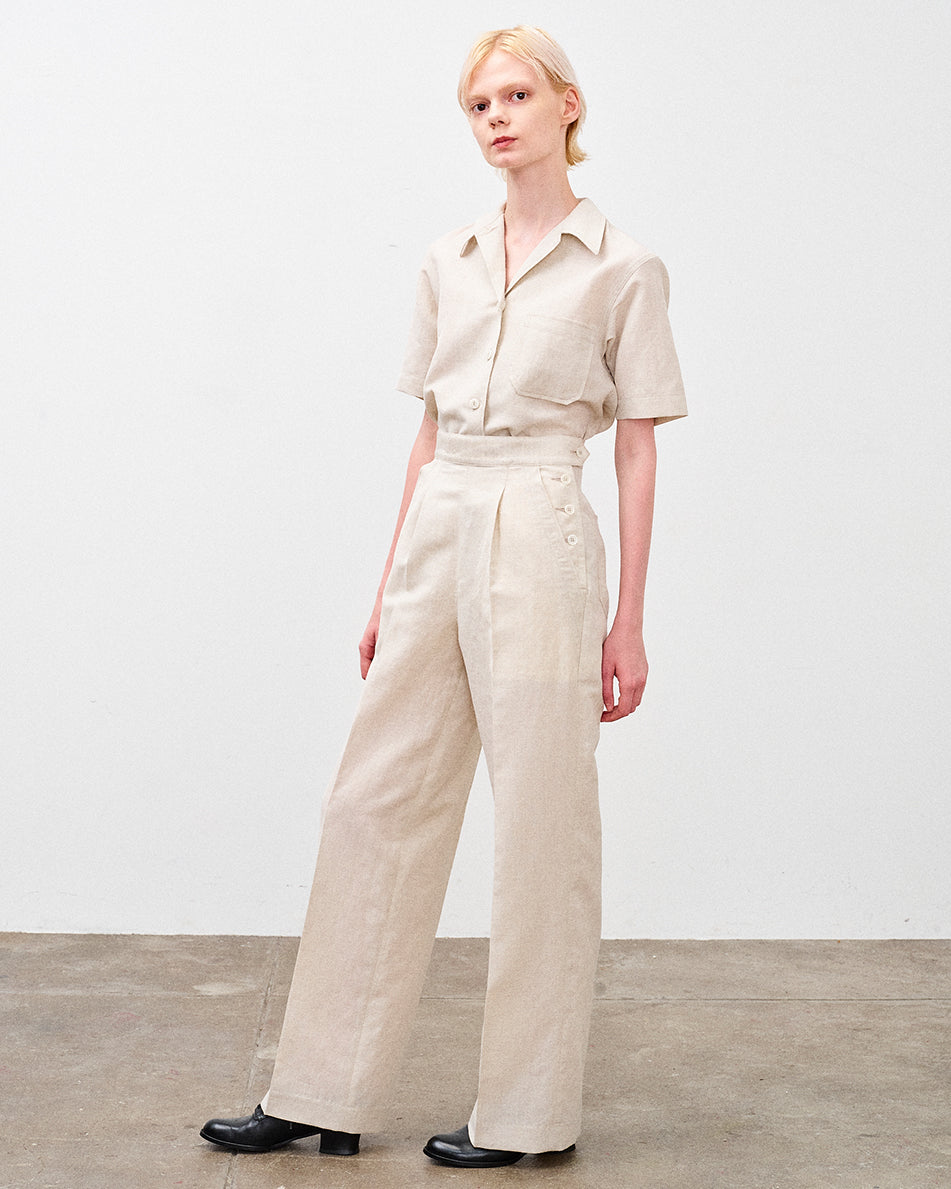 W.A.V.E.S CHARLOTTE WOOL LINEN CLOTH