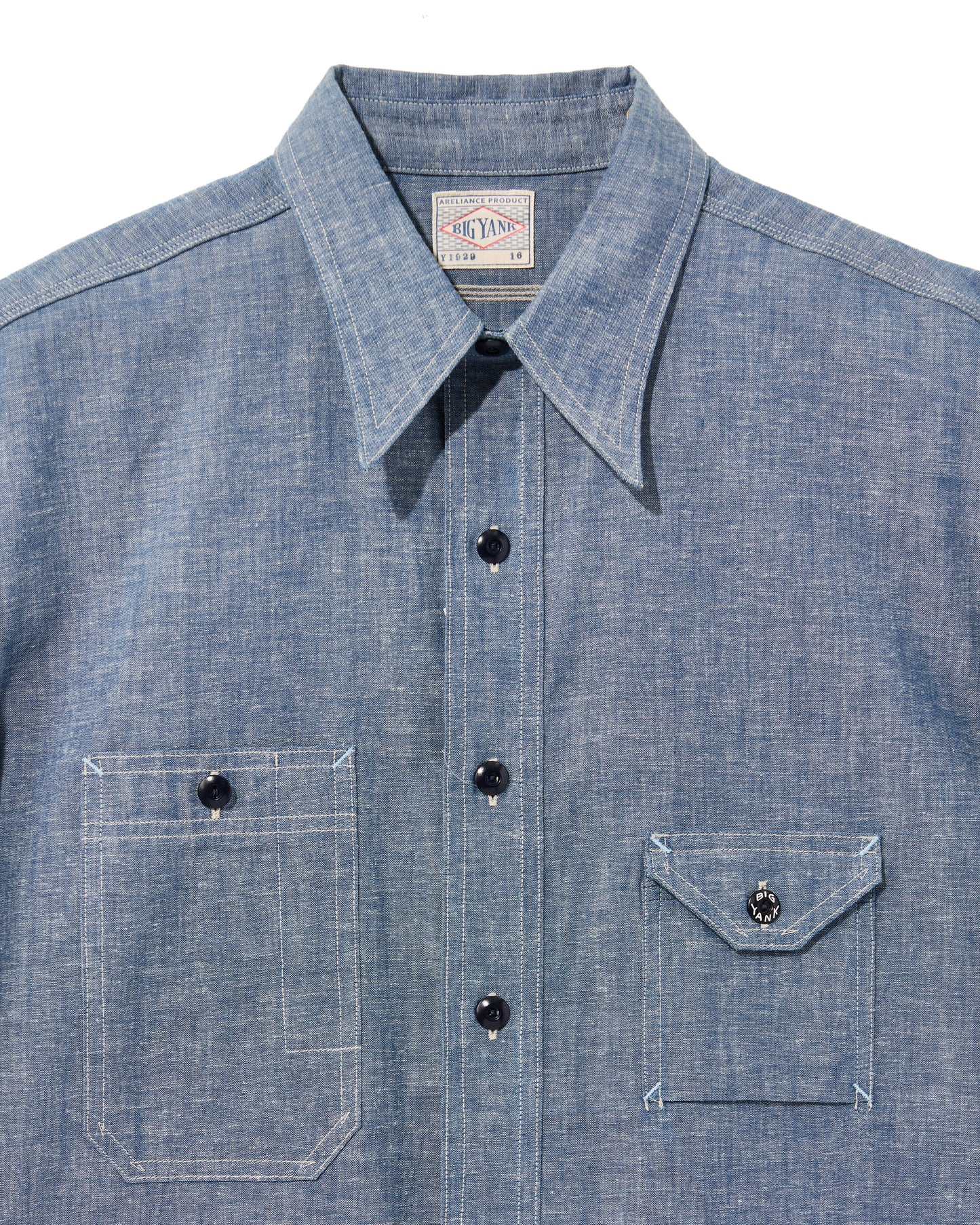 【Launch on September 12th】 BIG YANK Y1929 SHIRTS CHAMBRAY