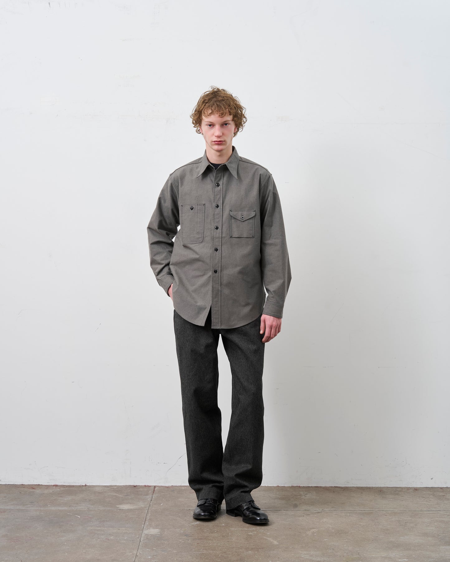 【Launch on September 12th】BIG YANK Y1934 SHIRTS HEATHER CHAMBRAY