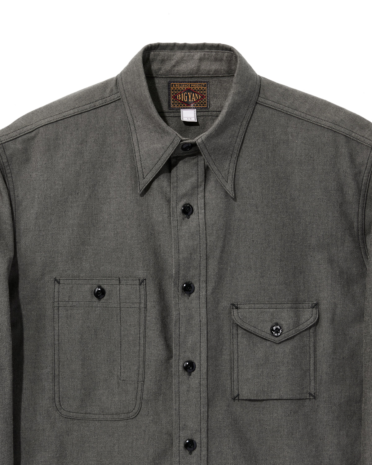 【Launch on September 12th】BIG YANK Y1934 SHIRTS HEATHER CHAMBRAY