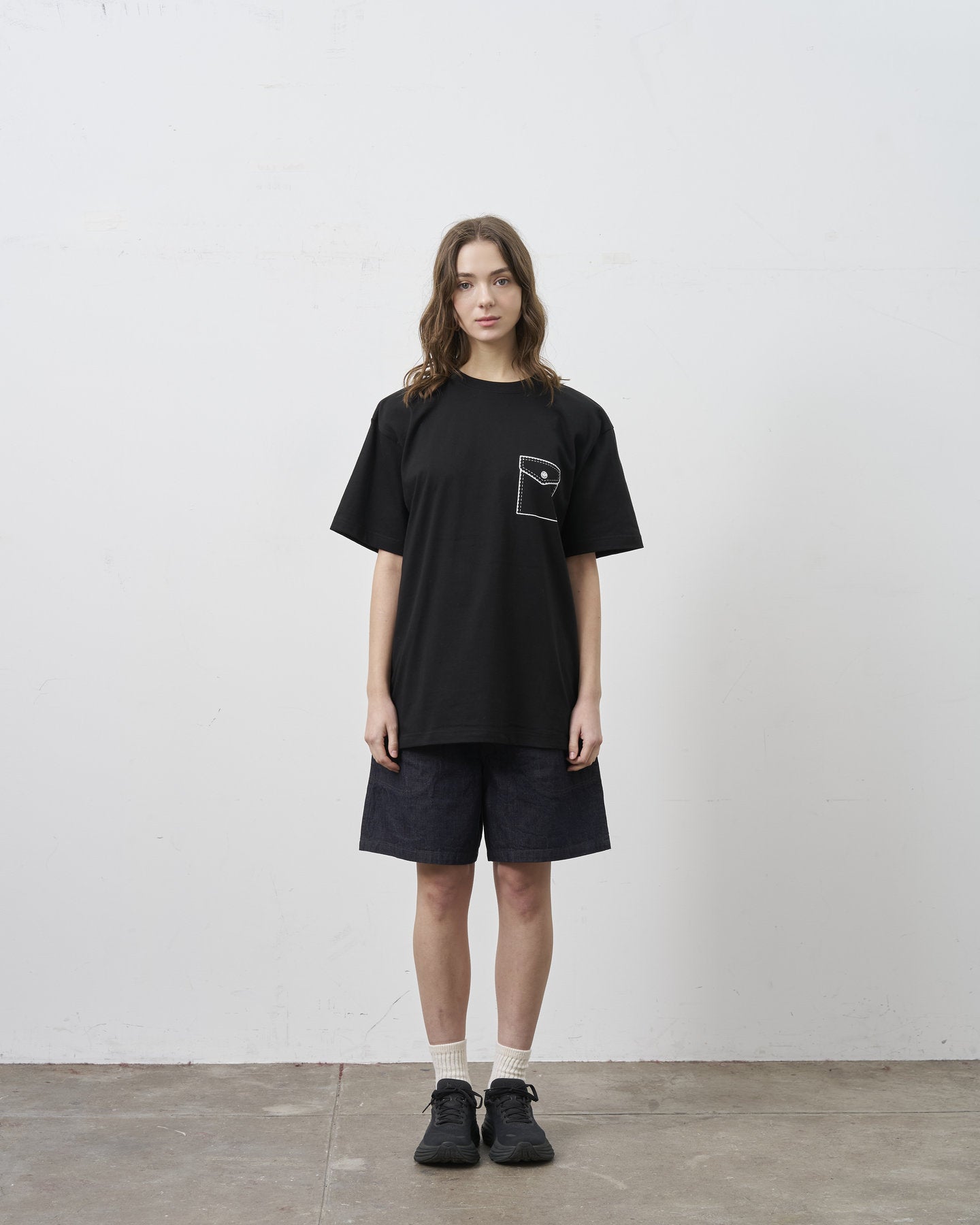 BIG YANK Y1935 FAKE POCKET TEE BLACK