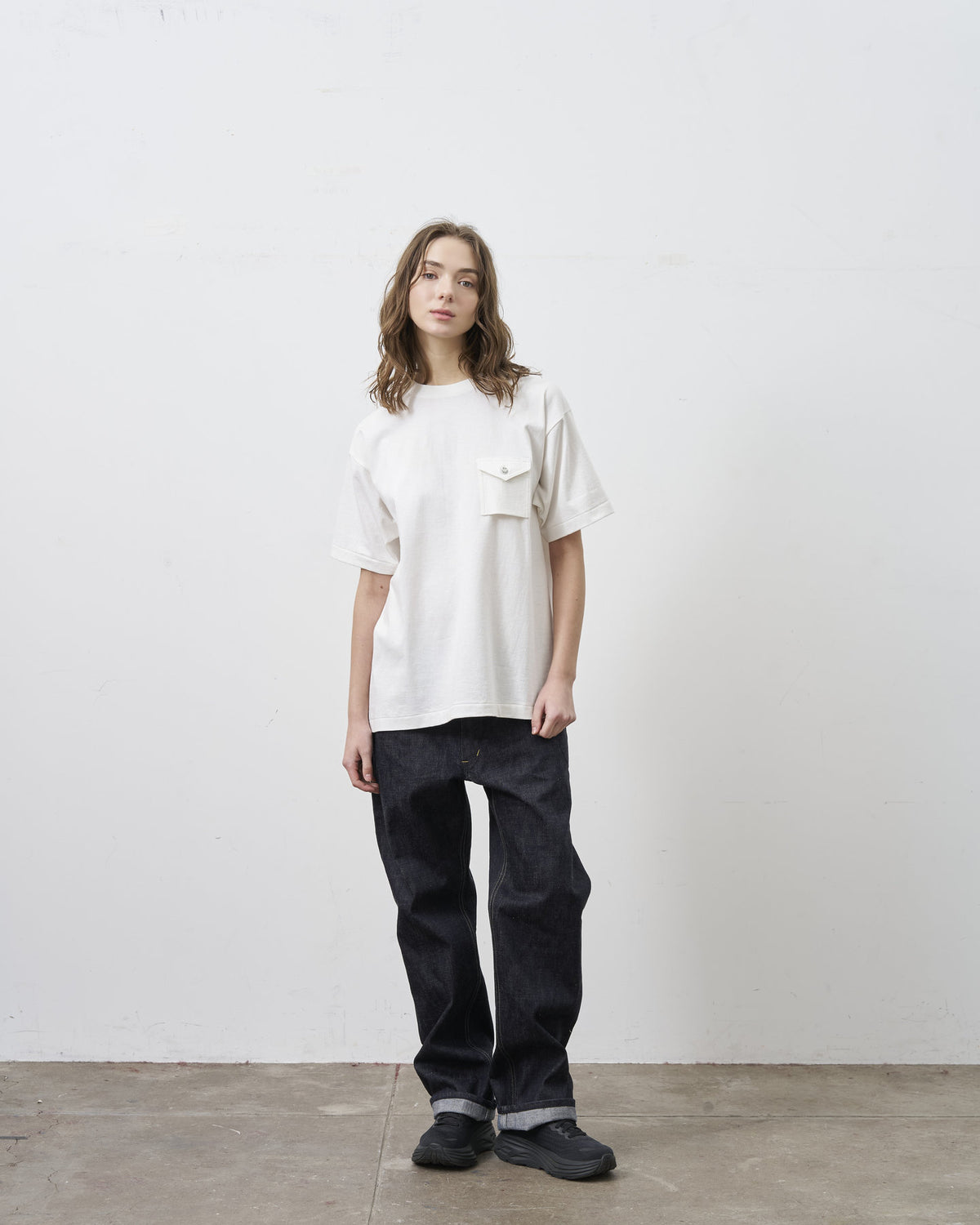 BIG YANK Y1935 POCKET TEE WHITE