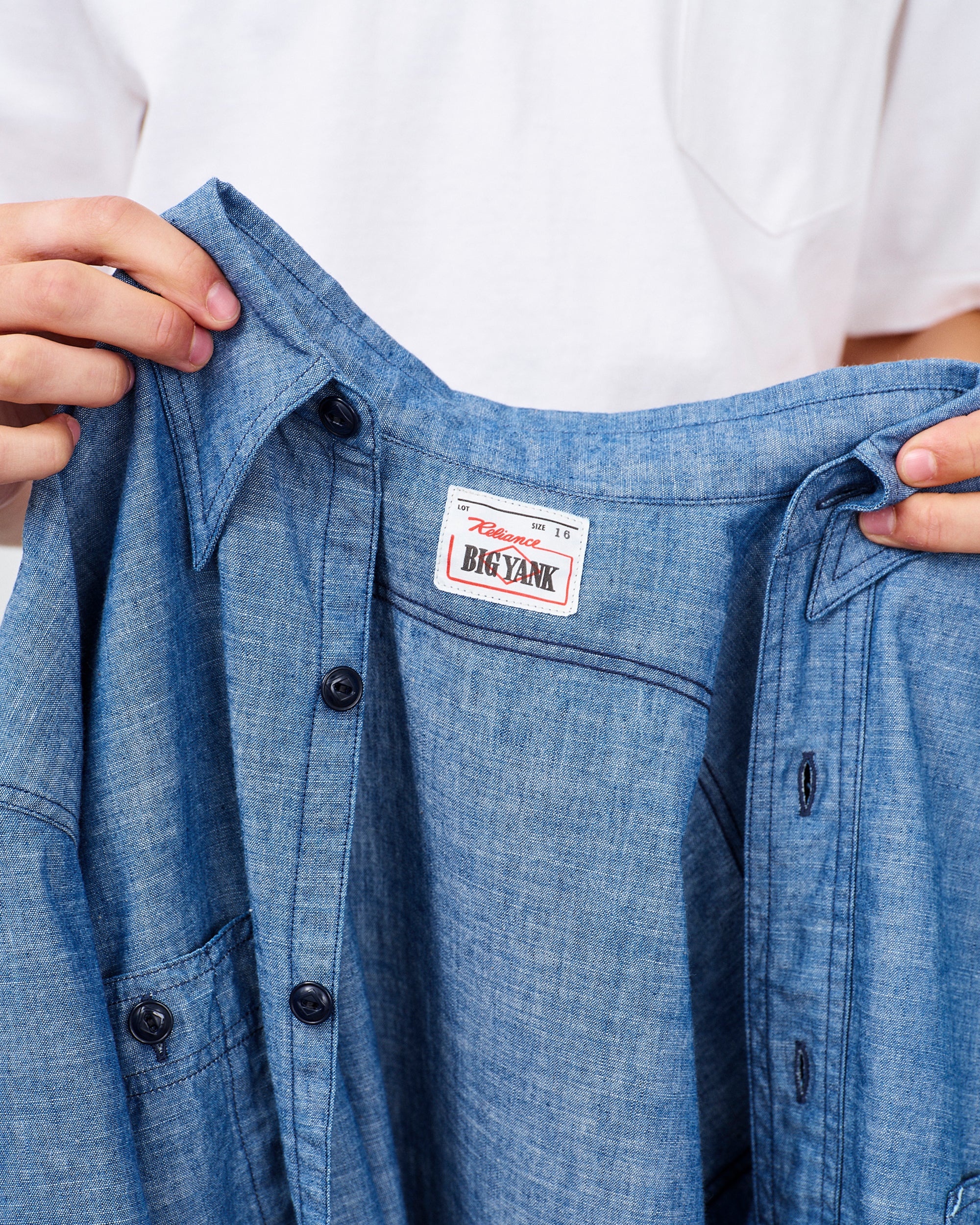 BIG YANK Y1942 SHIRTS CHAMBRAY – ANATOMICA NAGOYA