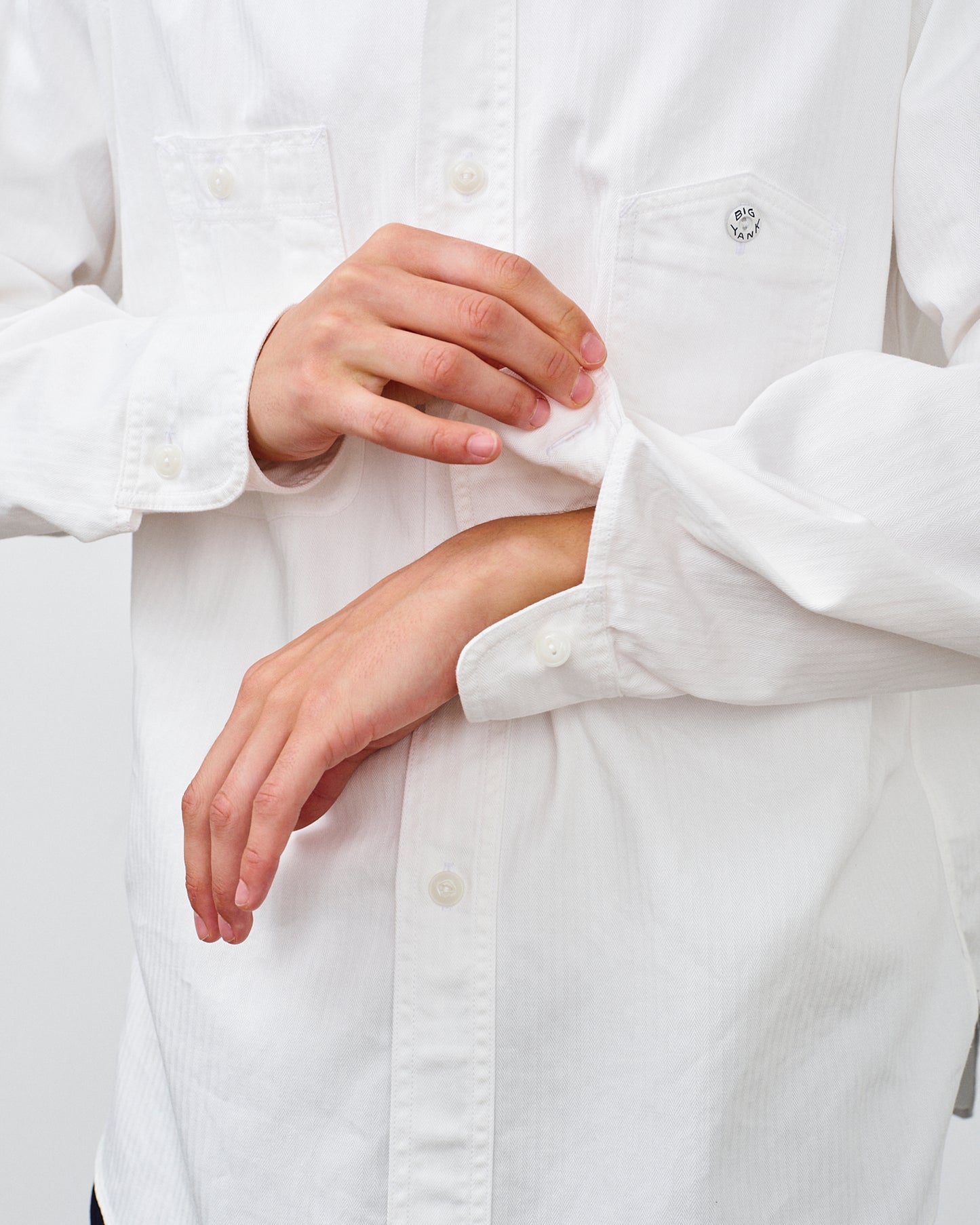 BIG YANK Y1943 SHRITS L/W HRRING-BONE