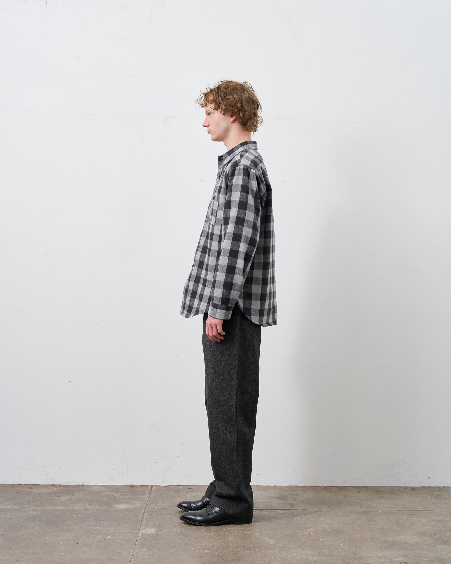 【Launch on September 12th】BIG YANK Y1945 SHIRTS FLANNEL BROCK CHECK GRAY