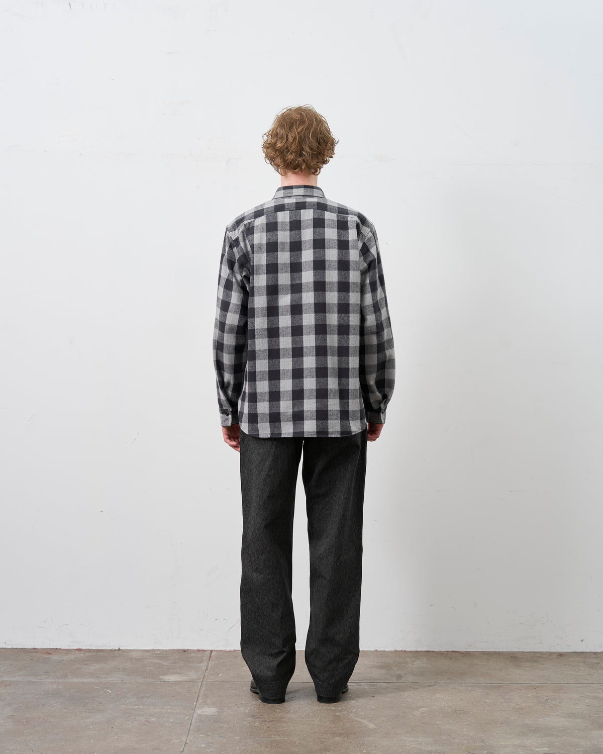 【Launch on September 12th】BIG YANK Y1945 SHIRTS FLANNEL BROCK CHECK GRAY