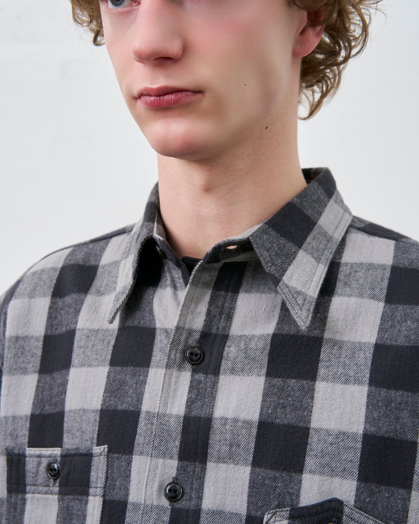 【Launch on September 12th】BIG YANK Y1945 SHIRTS FLANNEL BROCK CHECK GRAY