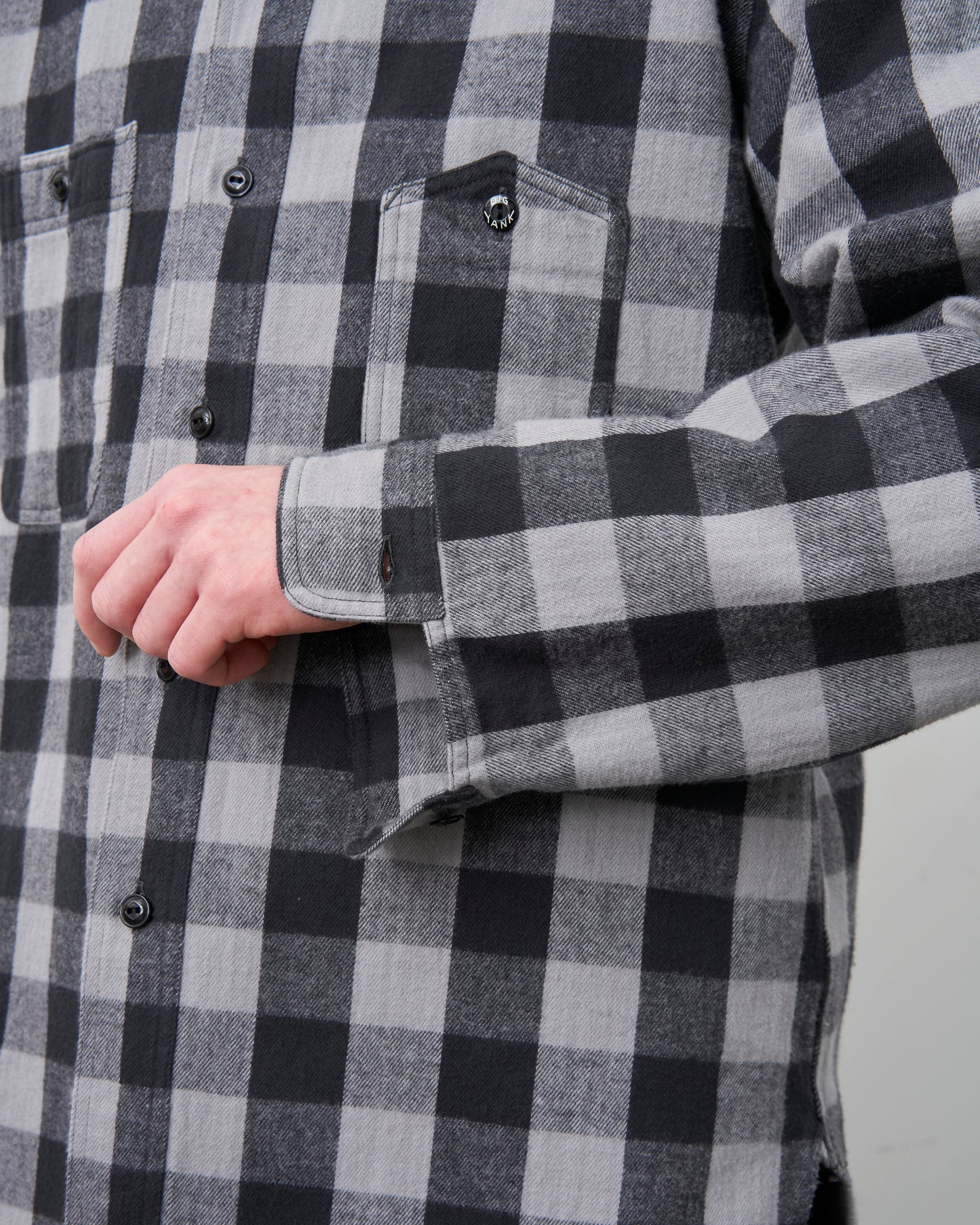 【Launch on September 12th】BIG YANK Y1945 SHIRTS FLANNEL BROCK CHECK GRAY