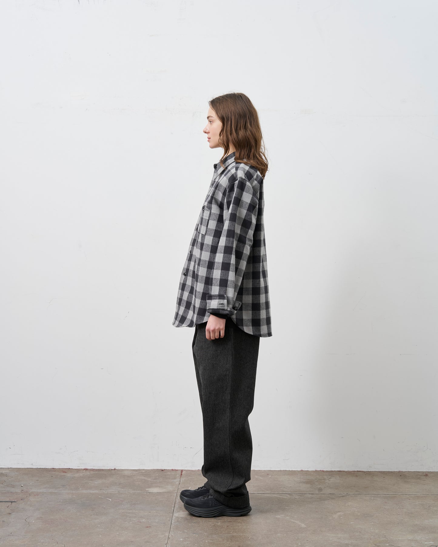 【Launch on September 12th】BIG YANK Y1945 SHIRTS FLANNEL BROCK CHECK GRAY
