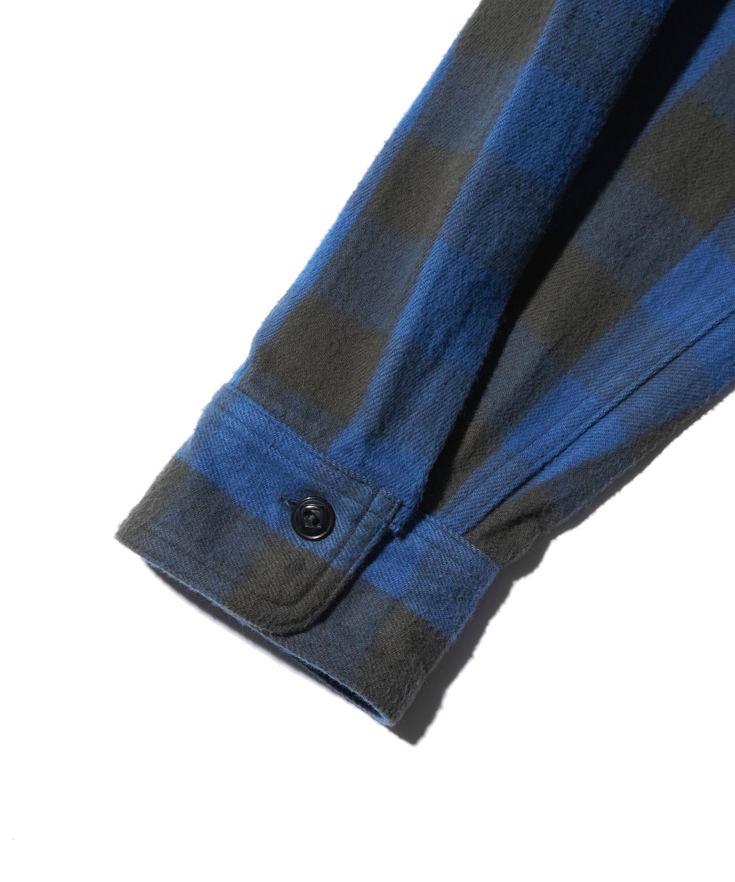 BIG YANK Y1945 SHRITS FLANNEL BROCK CHECK BLUE