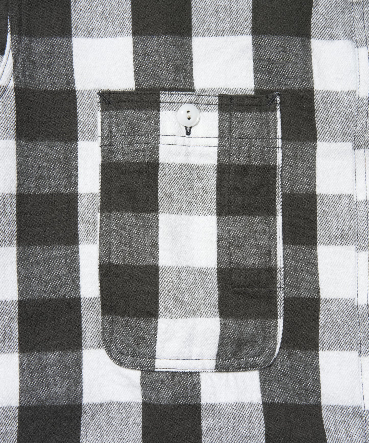 BIG YANK Y1945 SHRITS FLANNEL BROCK CHECK WHITE